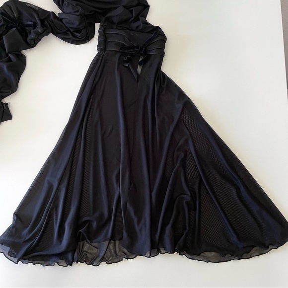 NWT Dolls Kill Sugar Thrillz Last First Date Mesh Flares Sheer Pant Black Small - Picture 11 of 15